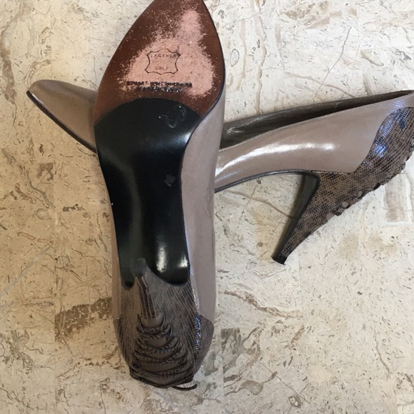 Leather Dress Pump Stuart Weizmann for mr.Seymour - Picture 7 of 11